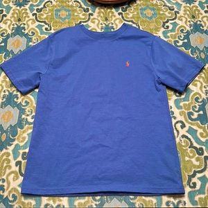 blue polo ralph lauren tee